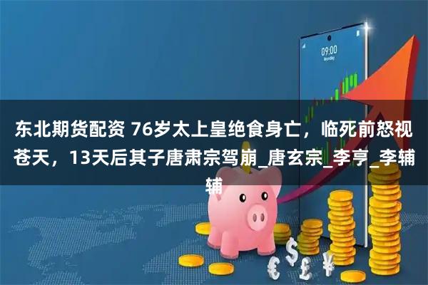 东北期货配资 76岁太上皇绝食身亡，临死前怒视苍天，13天后其子唐肃宗驾崩_唐玄宗_李亨_李辅